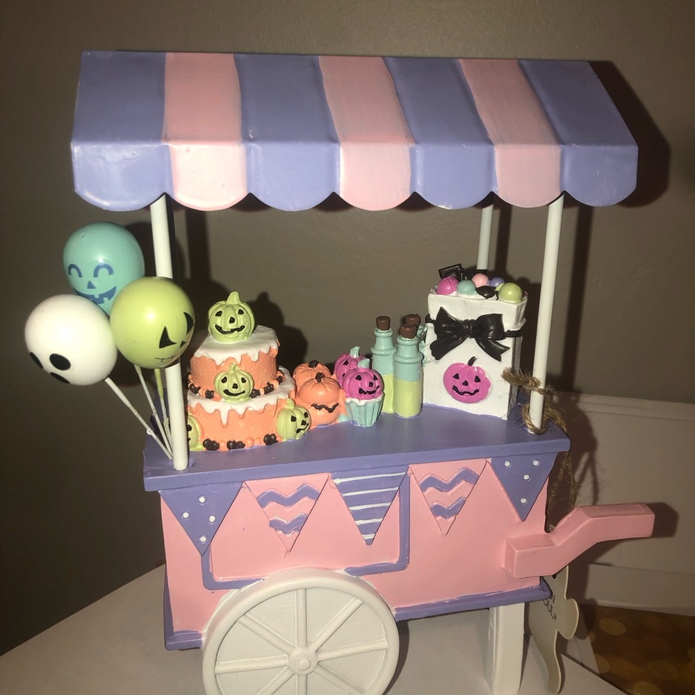 👻 Halloween Pastel Pink & Lavender  Cart Decoration